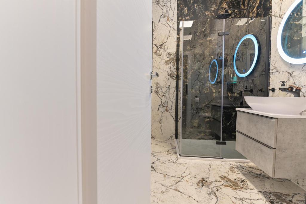 Kúpeľňa v ubytovaní Luxury Rooms "Kaleta"