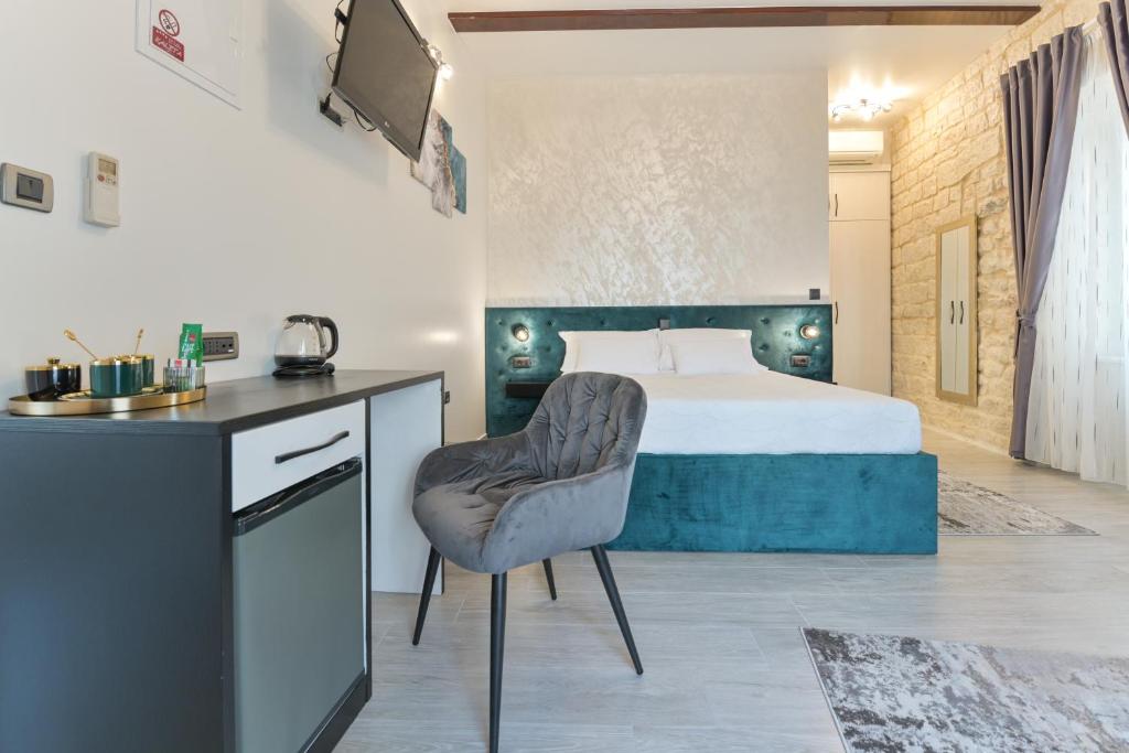 Posteľ alebo postele v izbe v ubytovaní Luxury Rooms "Kaleta"
