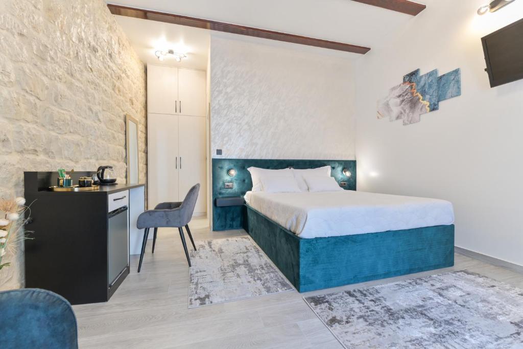 Posteľ alebo postele v izbe v ubytovaní Luxury Rooms "Kaleta"