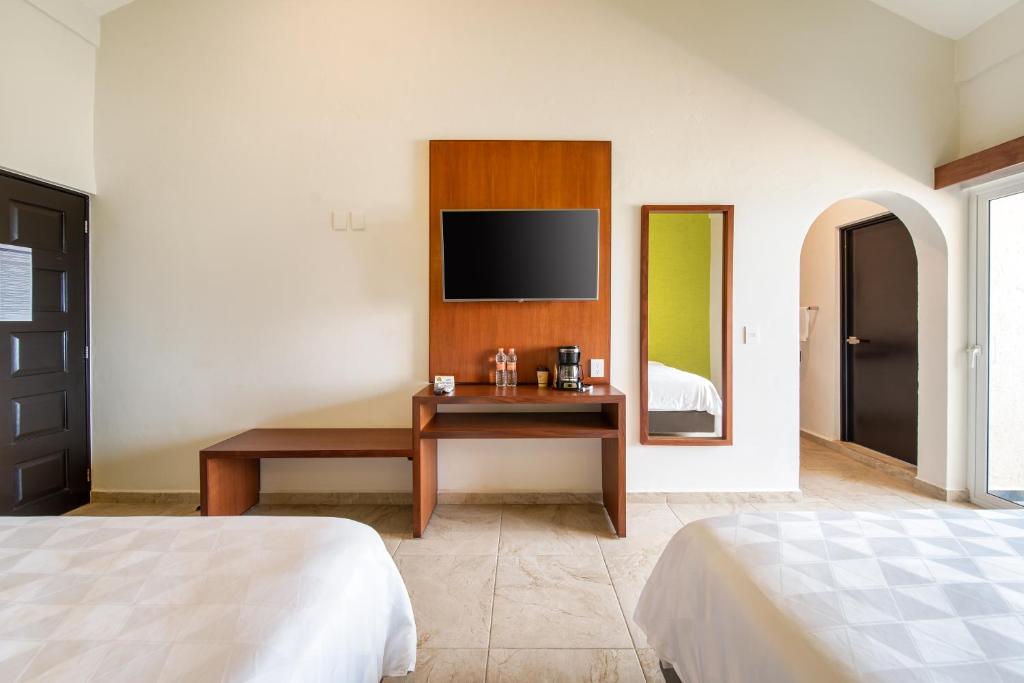 Villas Coral Huatulco - Chambre Double Avec Vue Sur Mer