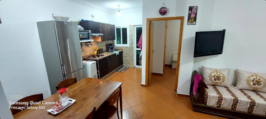 Kuchyň nebo kuchyňský kout v ubytování Appartement à OUED LAOU - TETOUAN