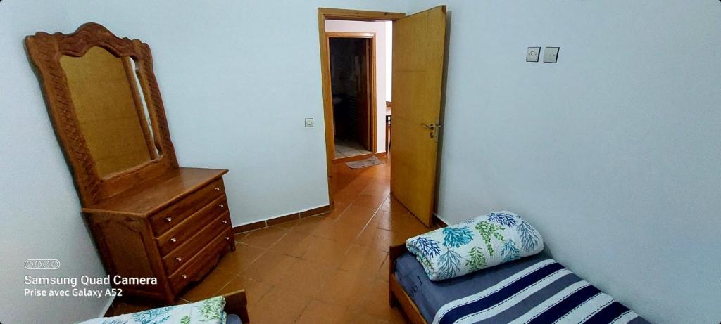Postel nebo postele na pokoji v ubytování Appartement à OUED LAOU - TETOUAN