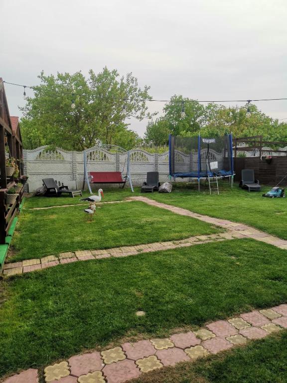 Zahrada ubytování La 3 Casute
