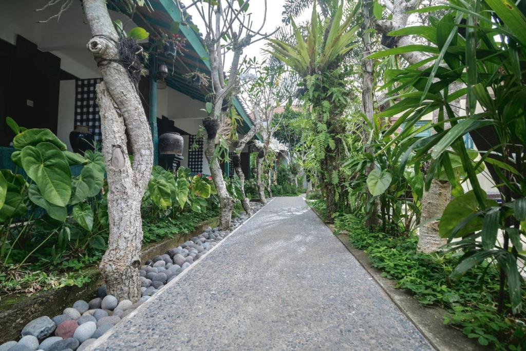 Zahrada ubytování Nawa Sakti Ubud Suite