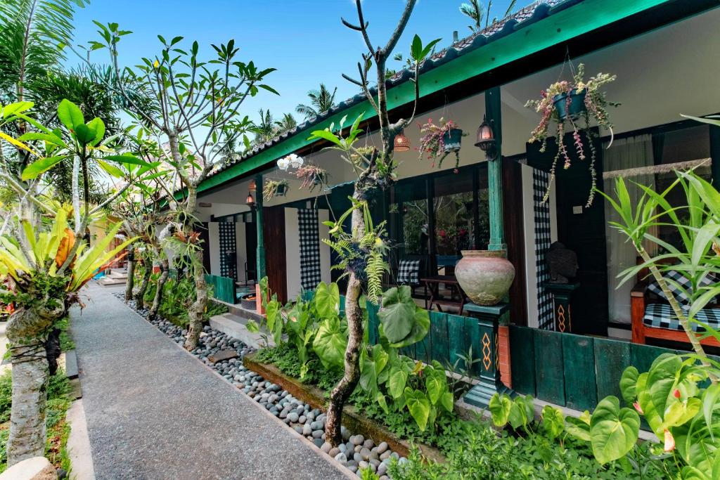 Zahrada ubytování Nawa Sakti Ubud Suite