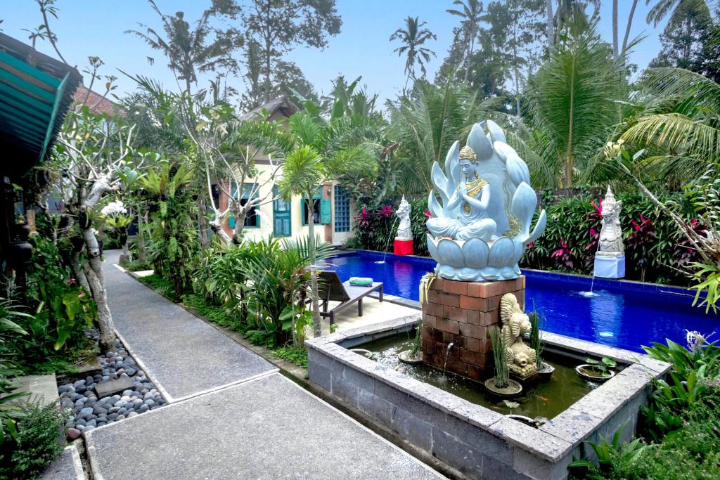 Zahrada ubytování Nawa Sakti Ubud Suite