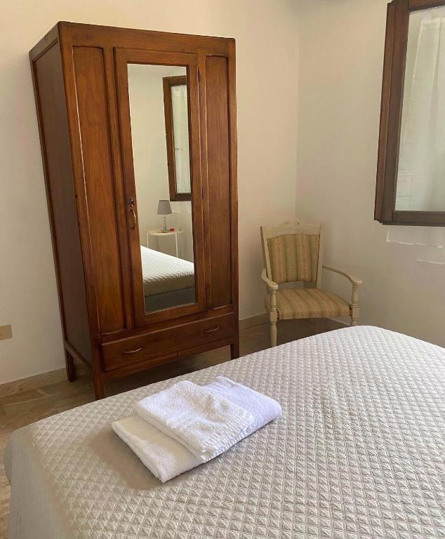 Postel nebo postele na pokoji v ubytování Marina Maria Apartment