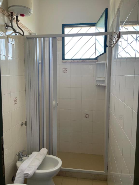 A bathroom at Villa Dune