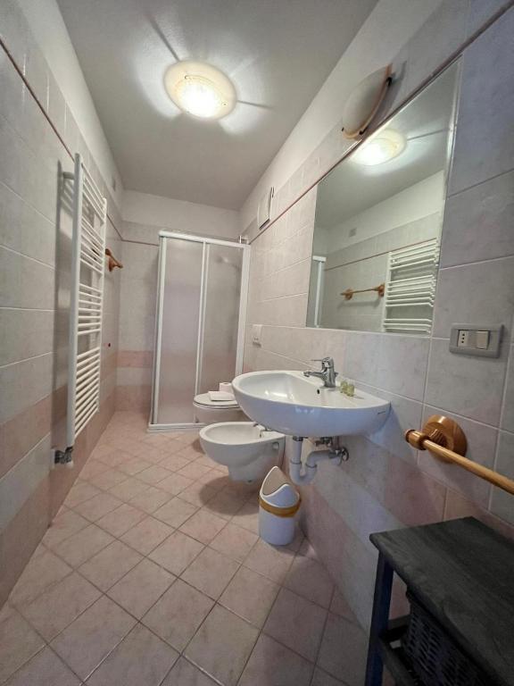 Kúpeľňa v ubytovaní Agritur Maso Forcola