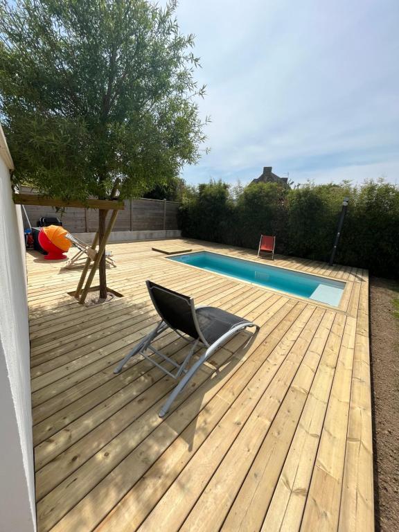 Charmante maison avec piscine - 三居室别墅