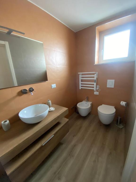 Koupelna v ubytování LD Ianuzziello Residence - BB