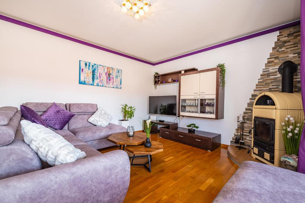 Posezení v ubytování Apartment Nekić Posedarje