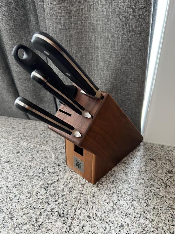 Emeril 9 Pc. Knife Block Set With Forged Handles