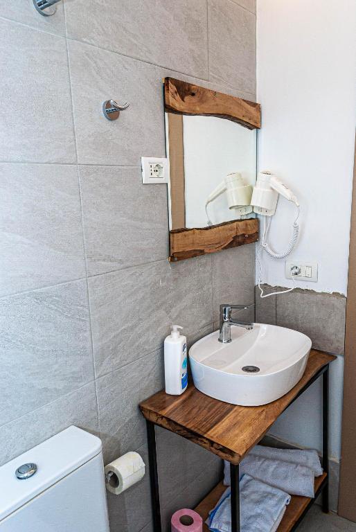 Een badkamer bij N'konak Guesthouse