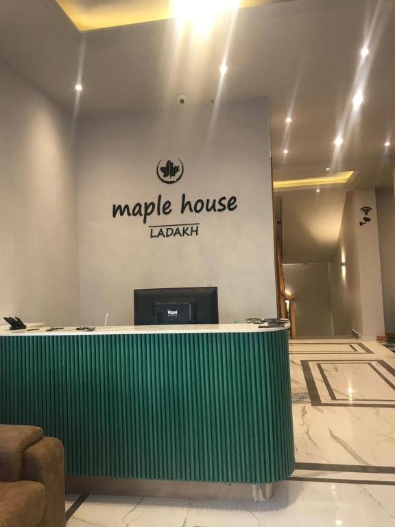 Lobby eller resepsjon på Maple house ladakh