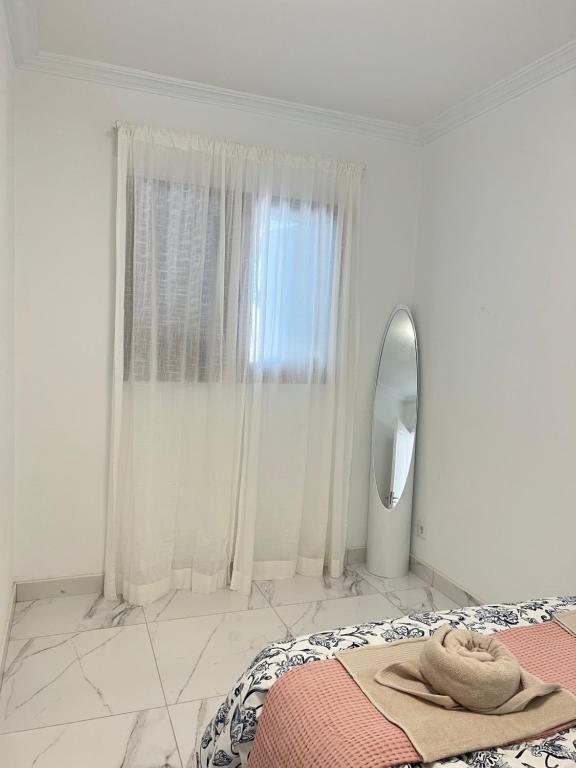 Postel nebo postele na pokoji v ubytování villa linda 17B