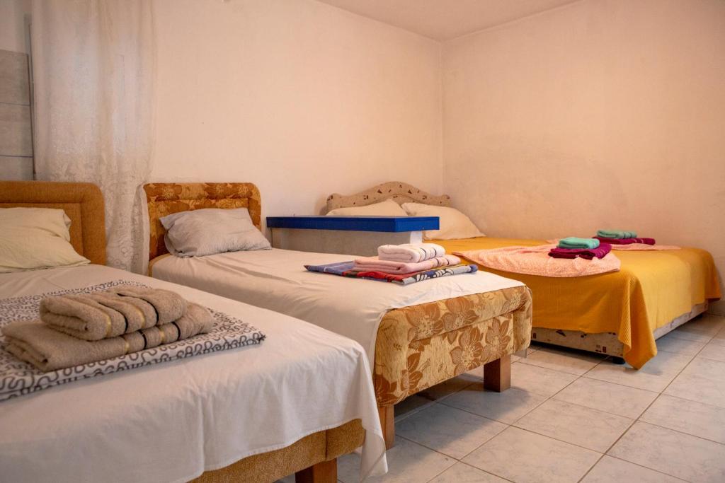 Postel nebo postele na pokoji v ubytování Villa Horizon Canj