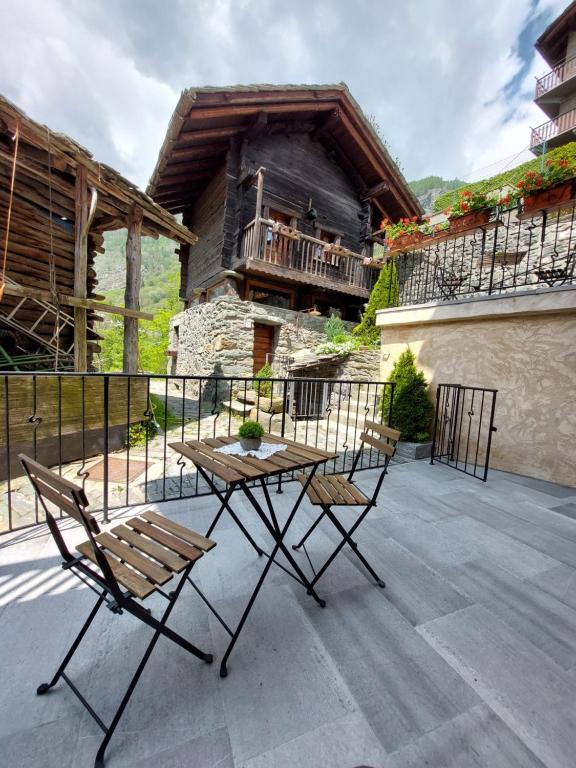 A balcony or terrace at C'era una Volta