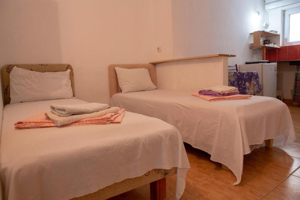 Postel nebo postele na pokoji v ubytování Villa Horizon Canj