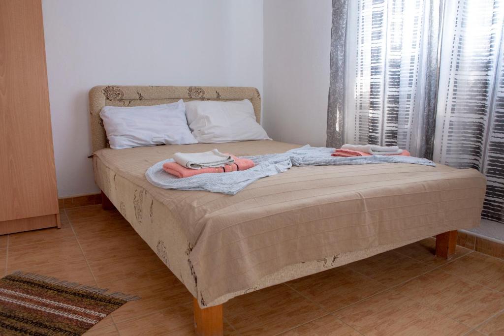 Postel nebo postele na pokoji v ubytování Villa Horizon Canj