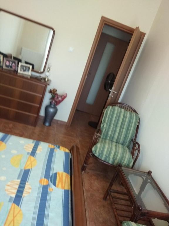 Posezení v ubytování THEO house in Kyllini Zakynthos