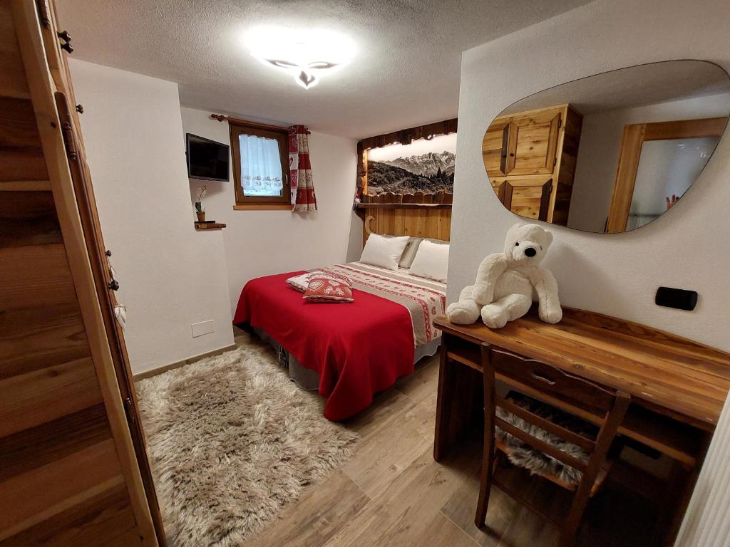 A bed or beds in a room at C'era una Volta