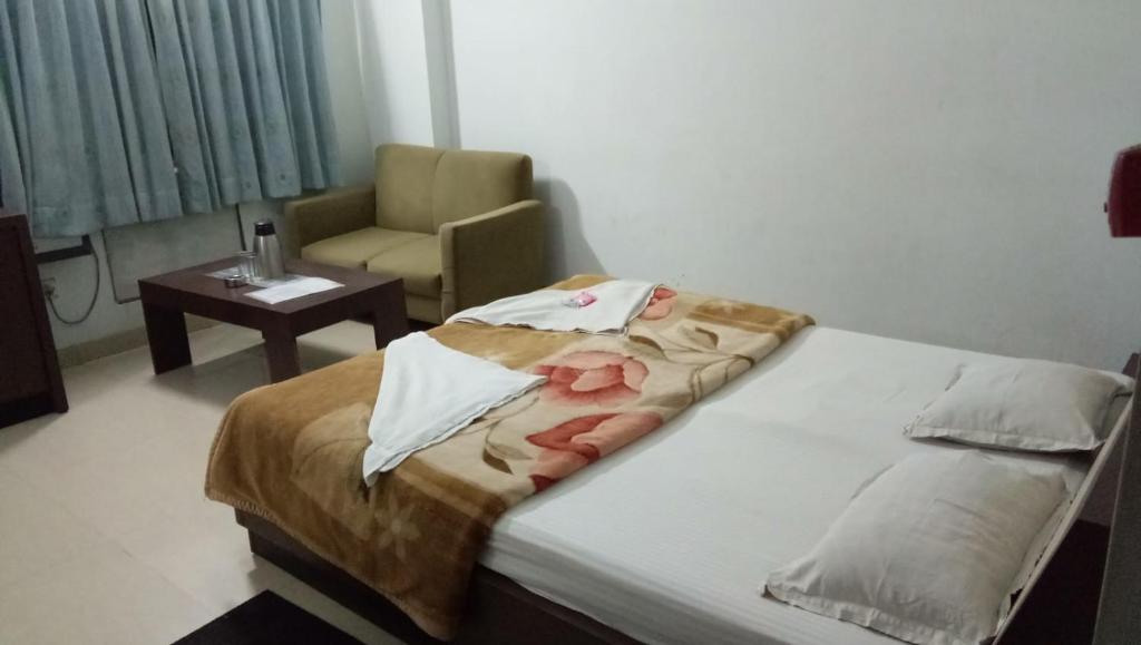 Postel nebo postele na pokoji v ubytování HOTEL MTM
