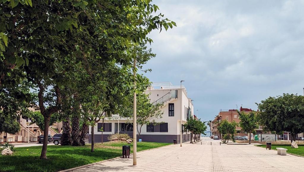 Budova, kde se apartmán nachází