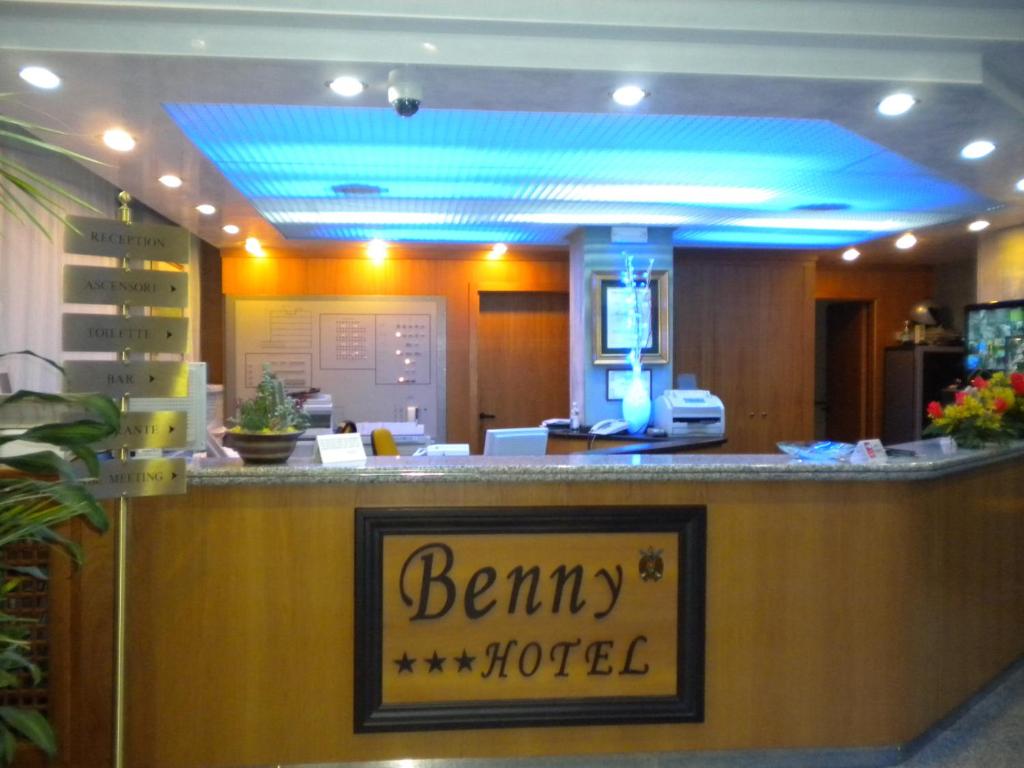 Certifikát, hodnocení, plakát nebo jiný dokument vystavený v ubytování Benny Hotel