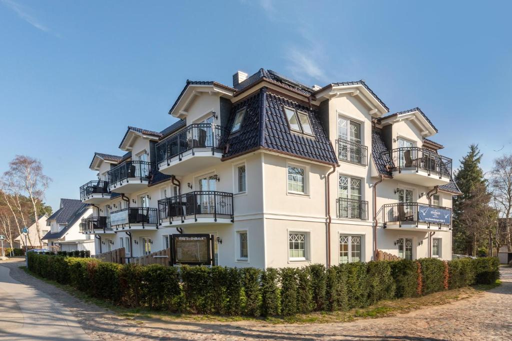 Budova, kde se aparthotel nachází