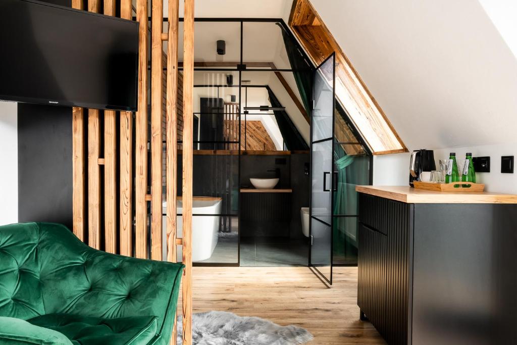 Widokowa Villa TOP - ADULTS ONLY - Tweepersoonskamer Met Uitzicht Op De Bergen