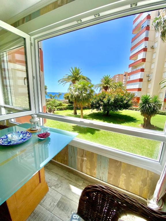 A balcony or terrace at Estudio Sol del Mar