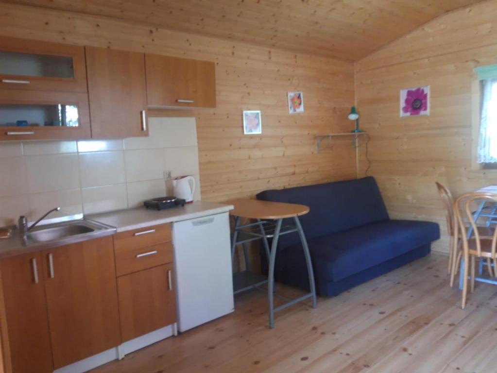 Kuchyň nebo kuchyňský kout v ubytování Przy morzu