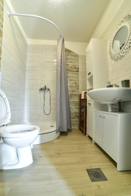 Koupelna v ubytování Apartman Noa