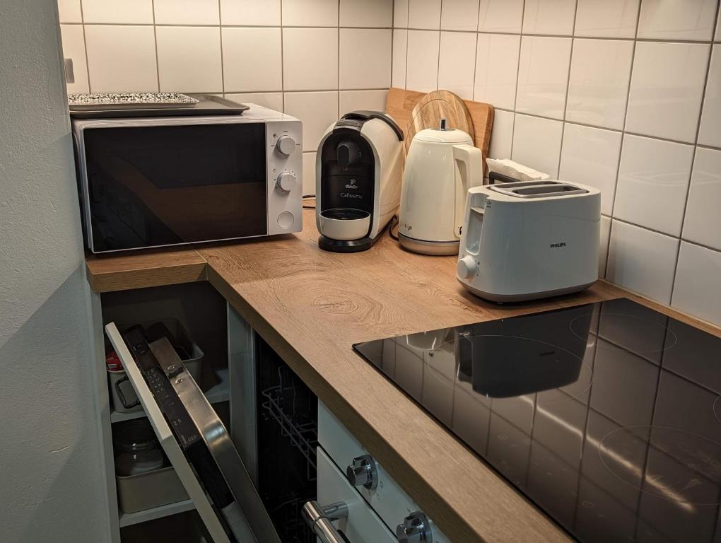 Kuchnia lub aneks kuchenny w obiekcie Kosbor Vendégház