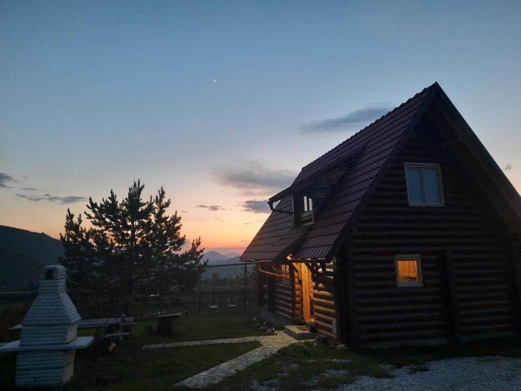 Příroda nedaleko prázdninového domu