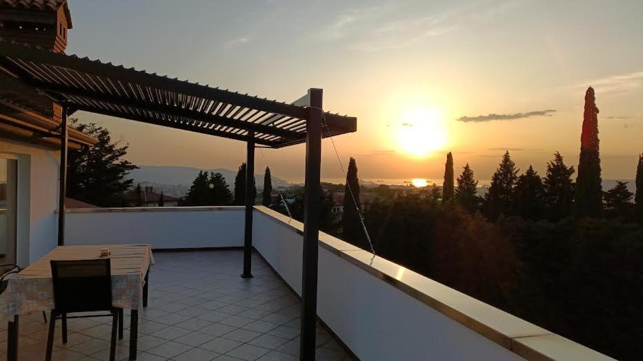 Μπαλκόνι ή βεράντα στο Apartma Vista