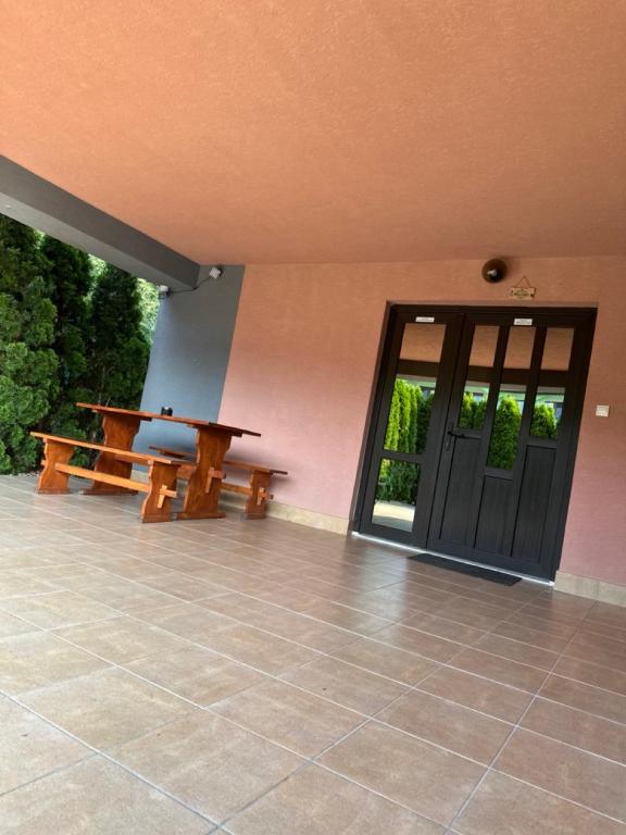 Patio nebo venkovní prostory v ubytování Chata Zemplin