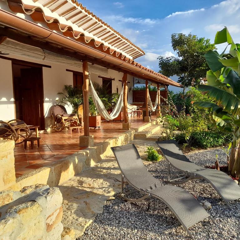 Zahrada ubytování Casa Alamanda B&B