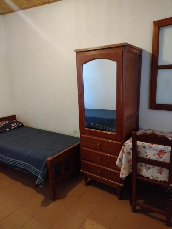 Postel nebo postele na pokoji v ubytování Hopedaje Felisa
