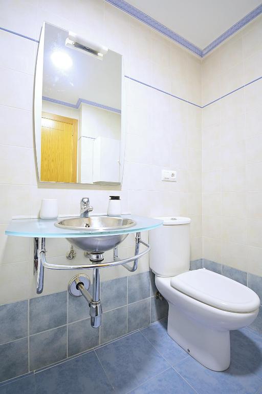 Kúpeľňa v ubytovaní GALIHOST - Céntrico apartamento con parking en Cambados
