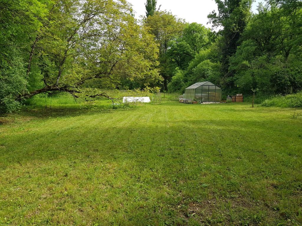 Zahrada ubytování Le Moulin de Jules et Akasha