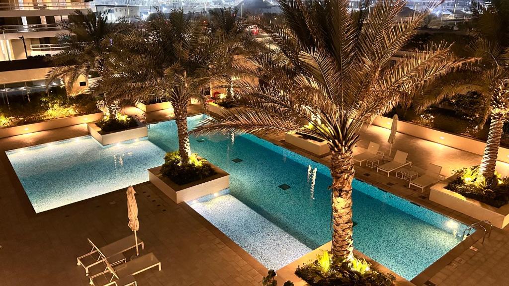 Πισίνα στο ή κοντά στο 1-Bed Loft with Pool View