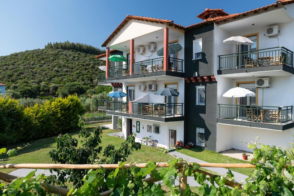 Budova, kde se apartmán nachází