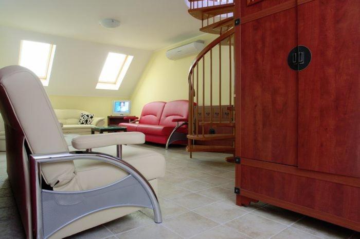 Posezení v ubytování Sopocki Dwór Apartments