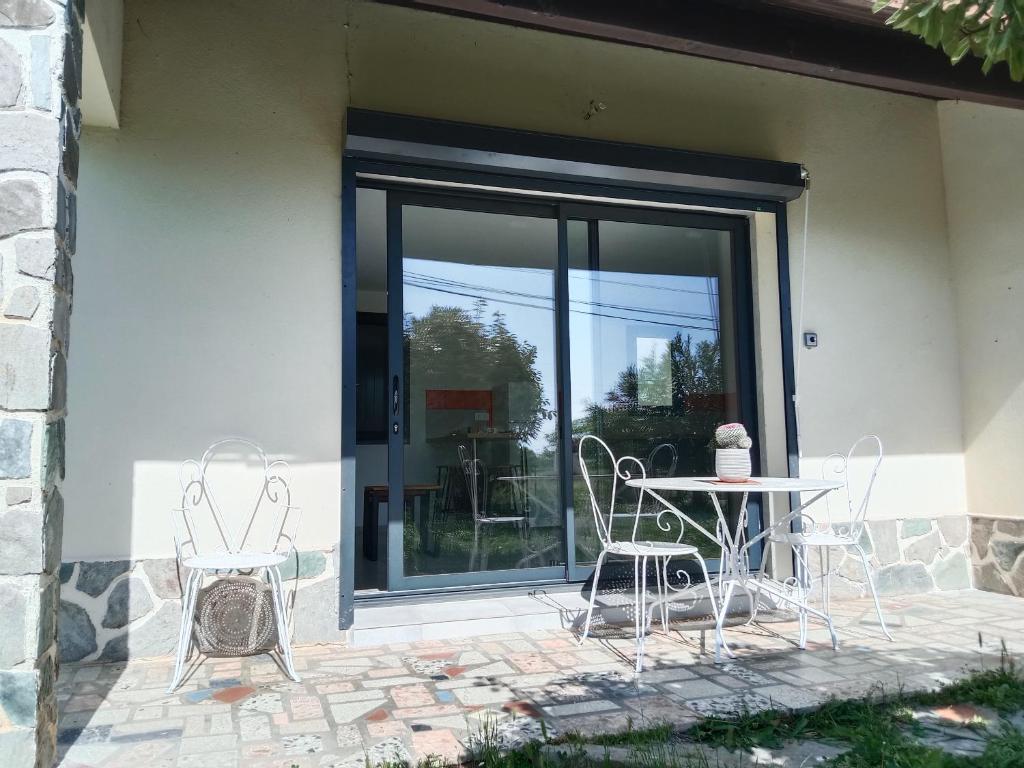 Patio alebo iná vonkajšia časť ubytovania SANTA-LUCIA