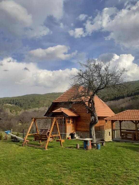 Příroda nedaleko prázdninového domu