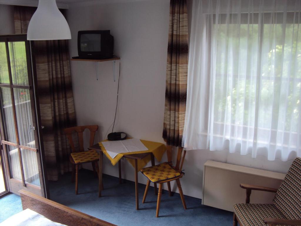 Posezení v ubytování Hotel-Garni Kaiserhof