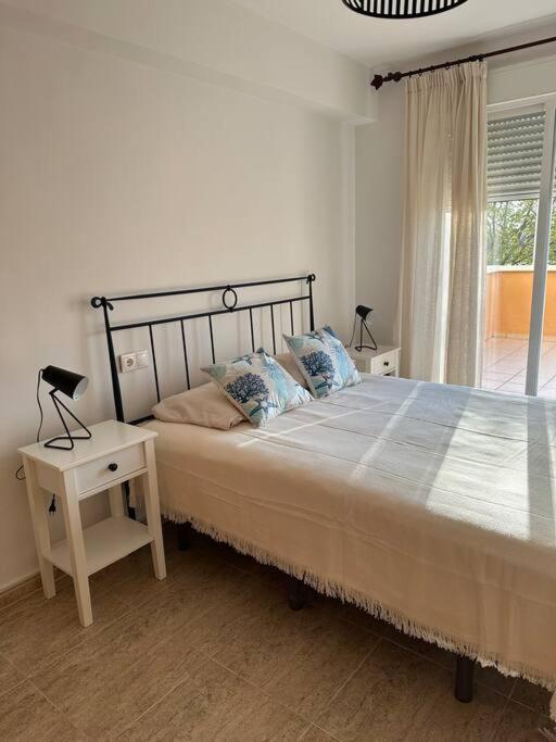 Postel nebo postele na pokoji v ubytování NUEVO Apartamento en Jávea