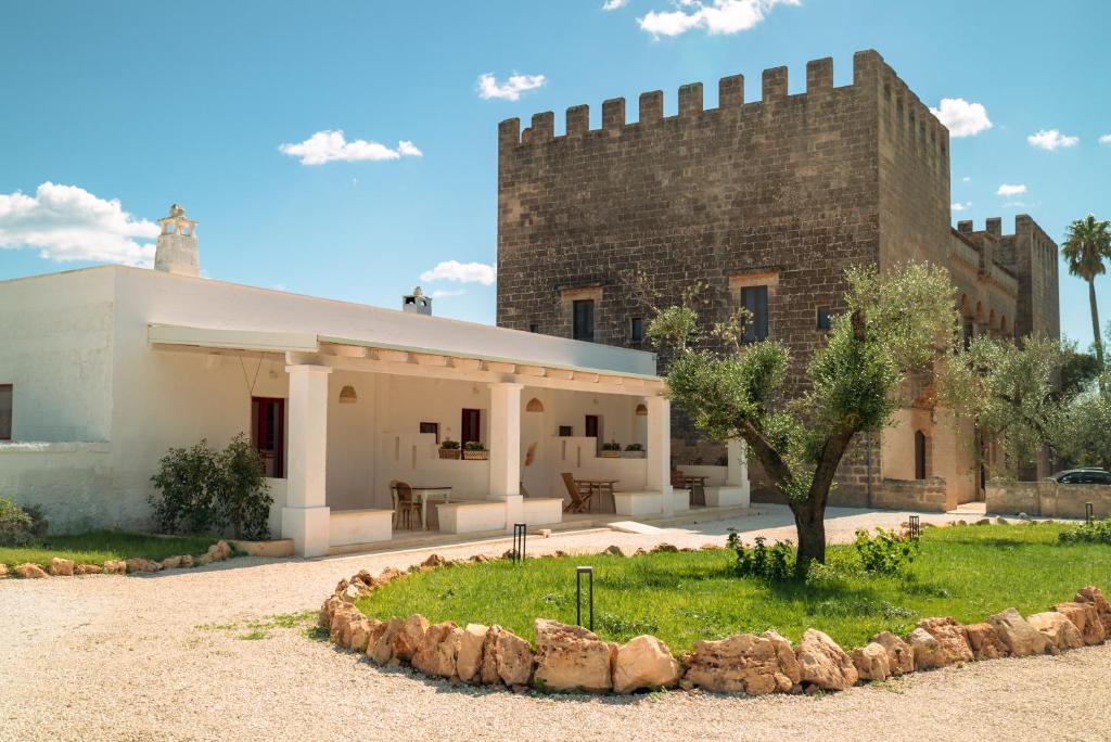 Zahrada ubytování Masseria Rescio
